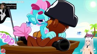 Jazziuu - Mermaid wants to fuck a good furry cock and gets pregnant (CanaryPrimary animation) - Jazziuu-8