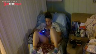 [GetFreeDays.com] Pretty busty girl in her unbutton base ball jersey showing off bra and panties and smoking and games Porn Stream March 2023-8