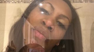 ASMR – Glass Kissing – Ass Worship – Wet Mouth Sounds – EbonyLovers  1080p *-8