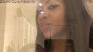 ASMR – Glass Kissing – Ass Worship – Wet Mouth Sounds – EbonyLovers  1080p *-9