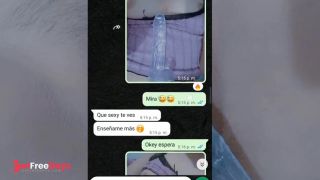 Conversacin con un suscriptor me regala un dildo y le pido que me masturbe hasta el orgasmo-2