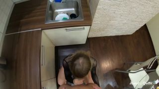Hanselgrettel 008 Blonde Teen with Big Tits Spanked and Hard Fucked in the Kitchen - Teens-3