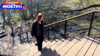 [GetFreeDays.com] Wild Forest Encounter Ginger Beauty Red Hair Gives an Extreme Public Blowjob... Sex Stream November 2022-2