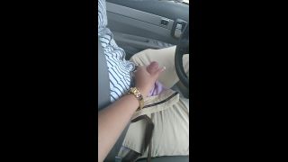  Annabelle Rogers in Giving husband a handjob while he drives (MP4, HD, 1280×720) - handjob - handjob porn -0