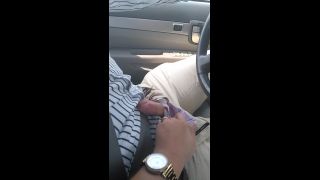  Annabelle Rogers in Giving husband a handjob while he drives (MP4, HD, 1280×720) - handjob - handjob porn -1