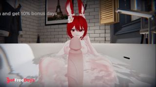 [GetFreeDays.com] Steamy bath time with your femboy bunny Porn Stream July 2023-1