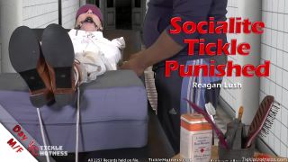 ShyAndWildTickling - Socialite Tickle Punished - Day 1!!! Foot!-0