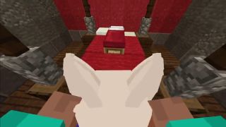 Gaming Rouge Sexy ass minecraft jenny hentai xhatihentai gameplay-1