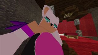 Gaming Rouge Sexy ass minecraft jenny hentai xhatihentai gameplay-2