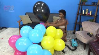 Custom Fetish - Sasha Machine Pops Multiple Balloons 4K - Fetish-4