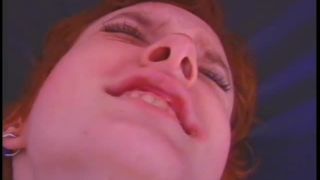 clip 21 Redhead teen gets her nipples and pussy roughened by older dominatrix bitches, heels fetish on threesome -8