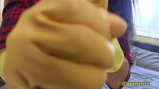 Sister Marigold Jerk Off Latex!-5