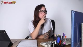 Lilith - Dominating Boss Repremands Her Foot-Loving Secretarys Failure - Foot Fetish-1