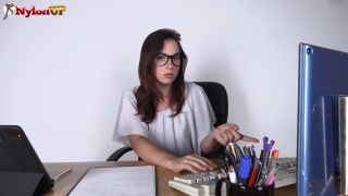 Lilith - Dominating Boss Repremands Her Foot-Loving Secretarys Failure - Foot Fetish-2