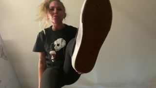 b_findom 27-07-2020 Giantess shrunken man in sweaty foot custom. foot -1
