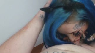 xxx video clip 4 Süßes Emo-Kätzchen bläst bis er kommt - point of view - fetish porn amateur webcam-9