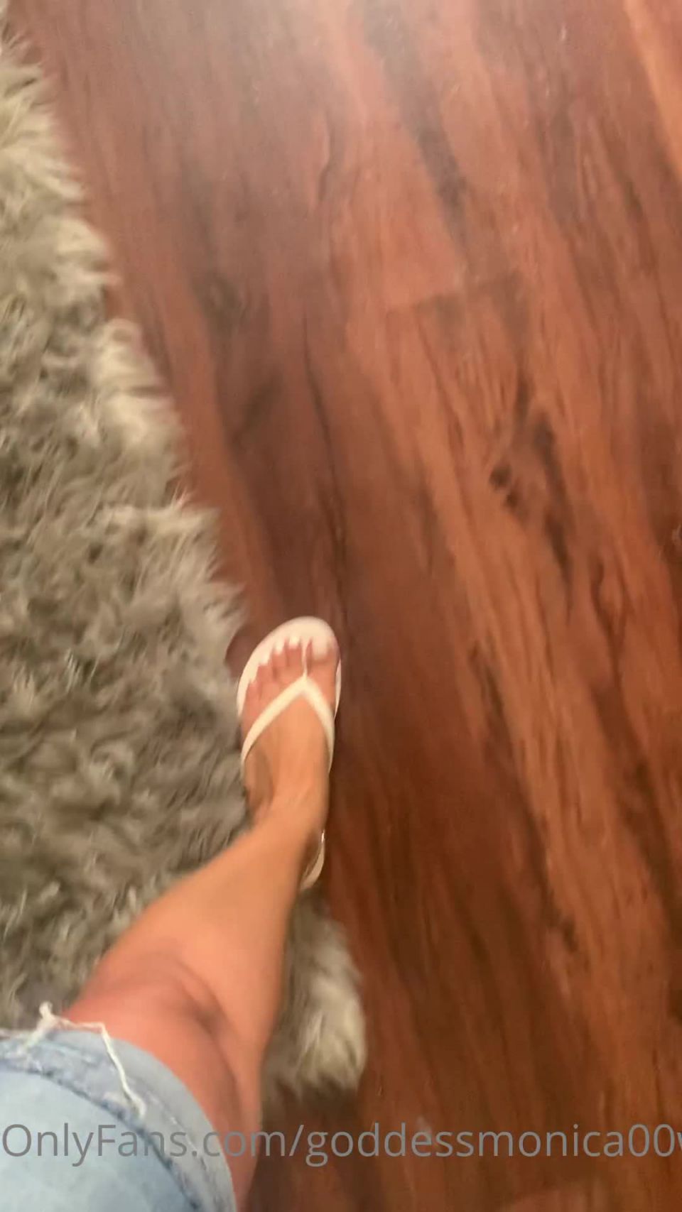 free xxx video 4 goddessmonica00w 30-07-2020-89395438-White flip Flops per your request | feet | feet porn amateur feet fetish