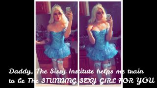 ManyVids presents Tia Tizzianni in BAMBI TRANSFORMED TRAINED ANAL and BJ – $7.99 (Premium user request) Shemale!-4