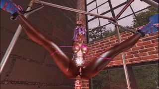 Anal Sex Cryptofantasy Is Gagged And a Big Dildo Opens Her Ass, In A BDSM Room, And Has Multiple Orgasms-1