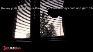 Big Dick Rainy Day Jerking by the Window-1