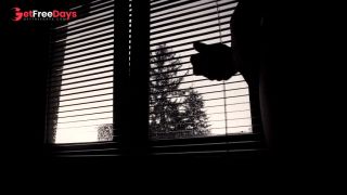 Big Dick Rainy Day Jerking by the Window-2