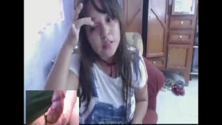 Chubby latina teen masturbating in web cam  600-5