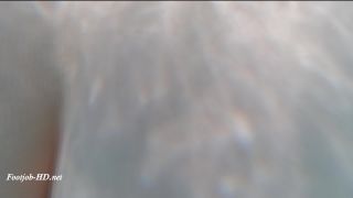 Redhead Poolside Hairjob and Footjob-2