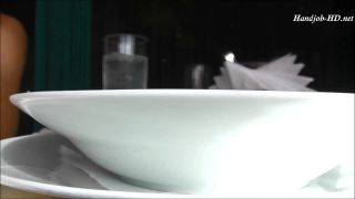Handjob in a public cafe – KatiesClub foot -4