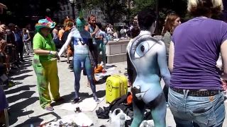 Body Painting, Columbus Circle 2014-4