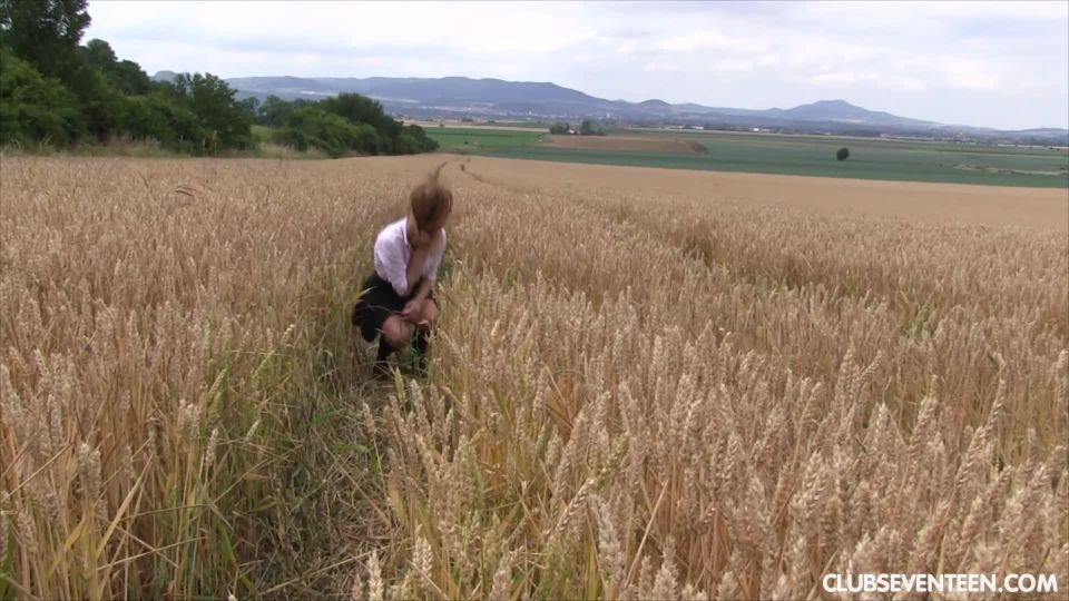 [GetFreeDays.com] Chrissy Fox Schoolgirl Pleasuring Herself In A Wheat Field hardcore indian porn