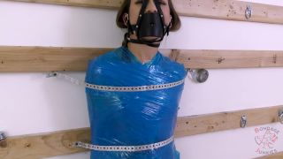adult clip 32 BondageJunkies – Madison vs. Her Safety Lesson - mummification - bdsm porn men feet fetish-0
