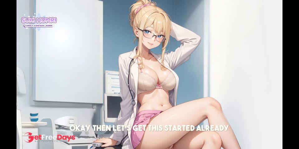 [GetFreeDays.com] Ill give you a prescription to jerk off. Audio JOI doctor asmr porn Adult Video December 2022