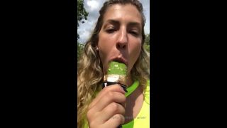 Shona River () Shonariver - this is how you eat ice cream in japan lol 05-09-2019-7