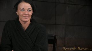 xxx clip 32 London River. Flexible London River bound to a sybian in a brutal backarch and throatboarded by hard cock [HD 945.8 MB] - torture - femdom porn fetish network-7