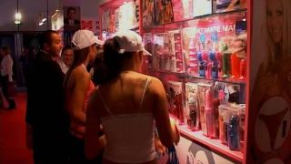 Two young Seventeen girls on a sex exhibition Public!-6