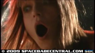 Big Titty Heroines Wrestling in Space Arena Sex Online HD...-1