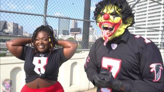 GIbbyTheClown - Atlanta Falcons &quot;Rise Up&quot; W/ Thixen Vixen - Public Nudity-9