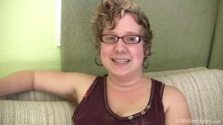 Josey likes to talk about her lovely hairy body BBW!-5