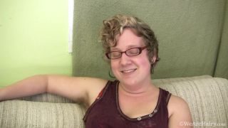 Josey likes to talk about her lovely hairy body BBW!-7