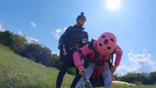 Squirting While Paragliding In 2200 M Above The Sea  7000 Feet 1080p-8