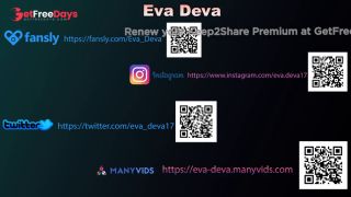 [GetFreeDays.com] Dildo in Evas narrow hole Look how Eva Deva get wet orgasm Sex Stream May 2023-8