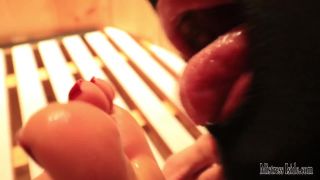 xxx video clip 32 fetish sites Mistress Iside – SAUNA FOOT WORSHIP, domination on femdom porn-8