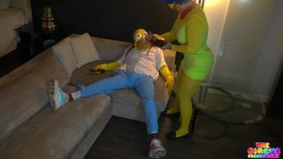 adult video 6 GIbbyTheClown Gibby Simpson Gets Throated By Margeeeee , big cocks fuck hard ass on milf porn -2