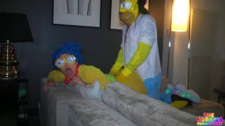 adult video 6 GIbbyTheClown Gibby Simpson Gets Throated By Margeeeee , big cocks fuck hard ass on milf porn -8