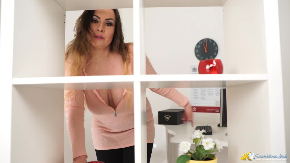 Porn online DownBlouse Jerk - Office wank deal femdom