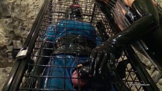 free video 19 Dirty Trans Dolls – Intense rubber doll training stage 1 | gloves | anal porn first time anal-4