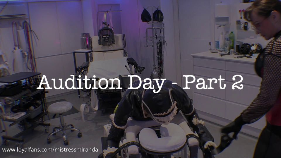 adult clip 30 bdsm femdom video bdsm porn | Miss Miranda - Audition Day Part 2 - FullHD 1080p | fetish