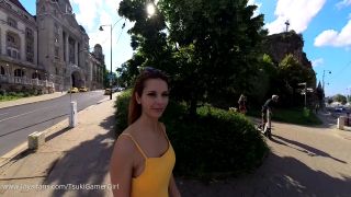 Tsuki Gamer Girl – I shine on the street with cum on my face-5