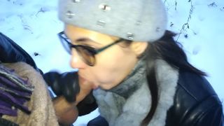Teacher of Magic - Cold Winter Public Blowjob Amateurporn-3
