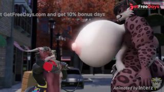 Pump Inflation Muscle Growth Animation-7